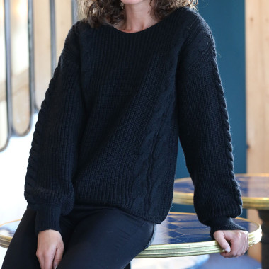Out of Ireland Liz Black Sweater