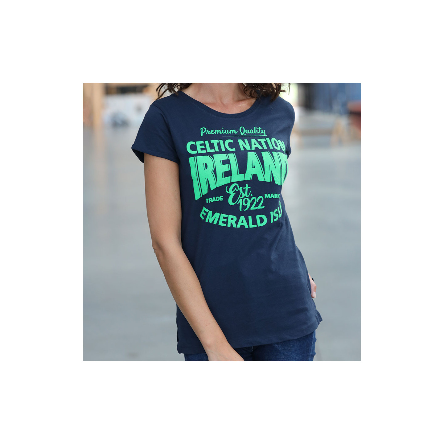 T-shirt Celtic Nation Marine