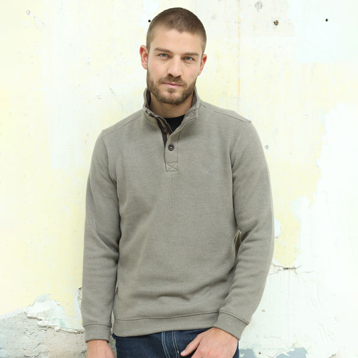 Ayden Taupe Out Of Ireland sweater