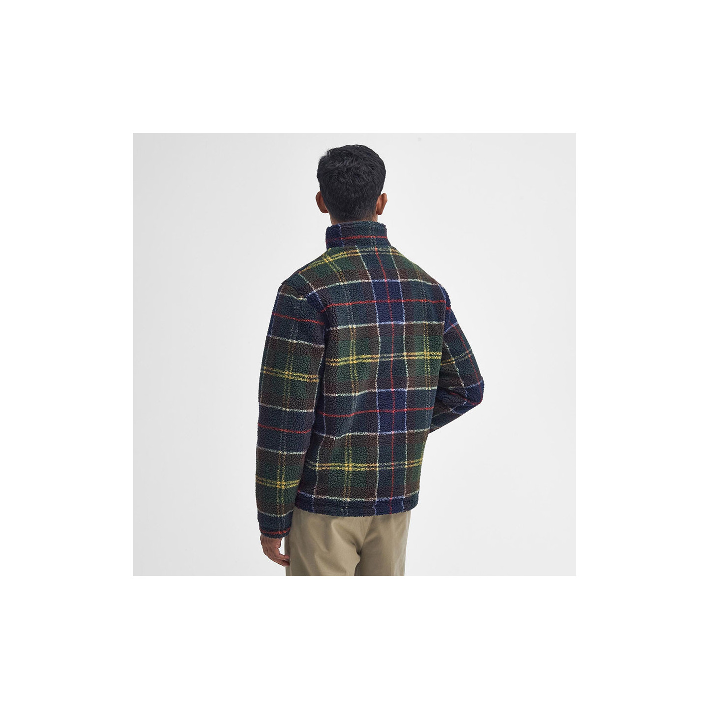 Barbour Tartan Zip Fleece Jacket
