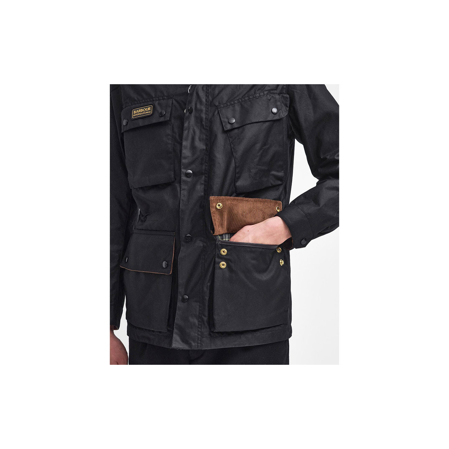 Barbour International Black Westross Jacket