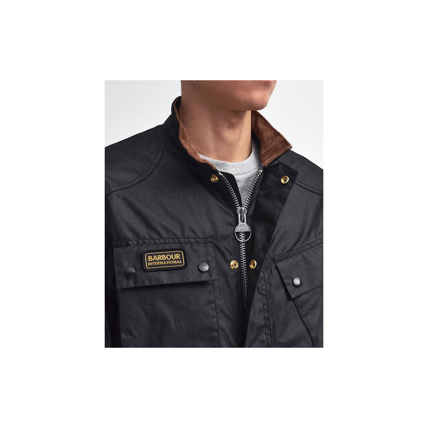 Barbour International Black Westross Jacket