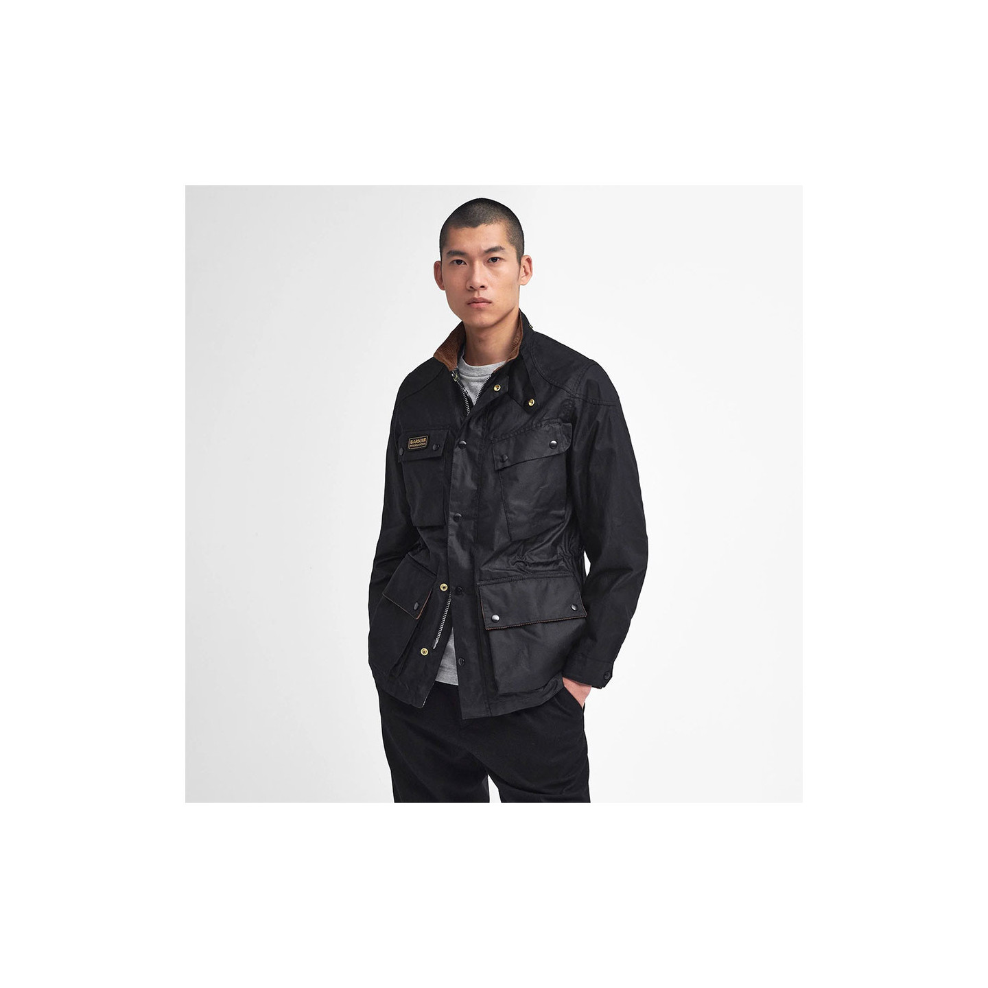 Barbour International Black Westross Jacket