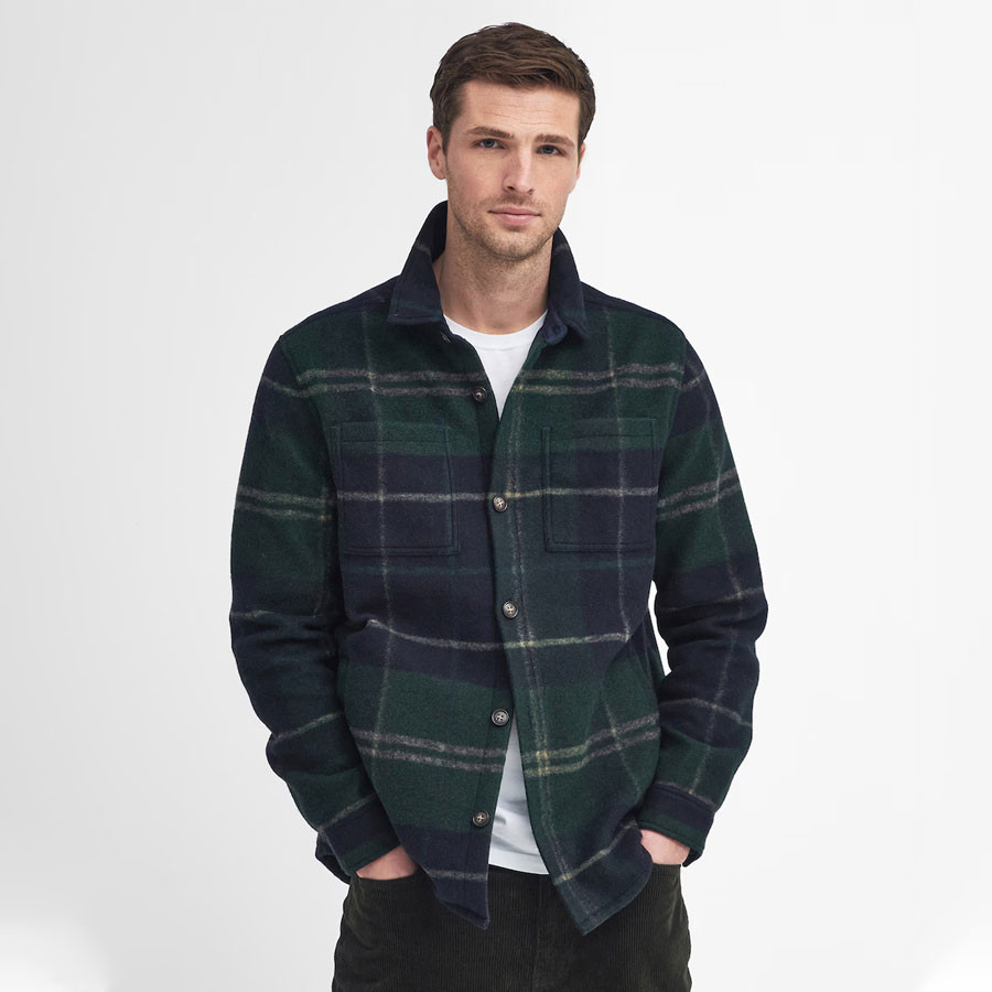 Barbour Chapter Check Overshirt Flannel shirts Le Comptoir Irlandais