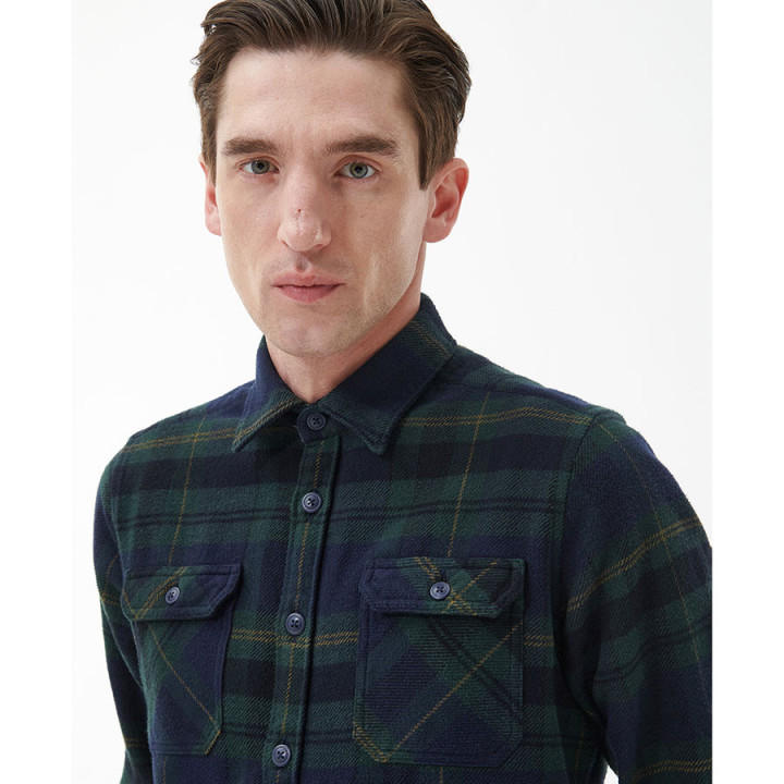 Chemise Snowcap Marine Barbour