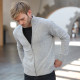 Gilet Zippe Gris Clair Celtic Alliance