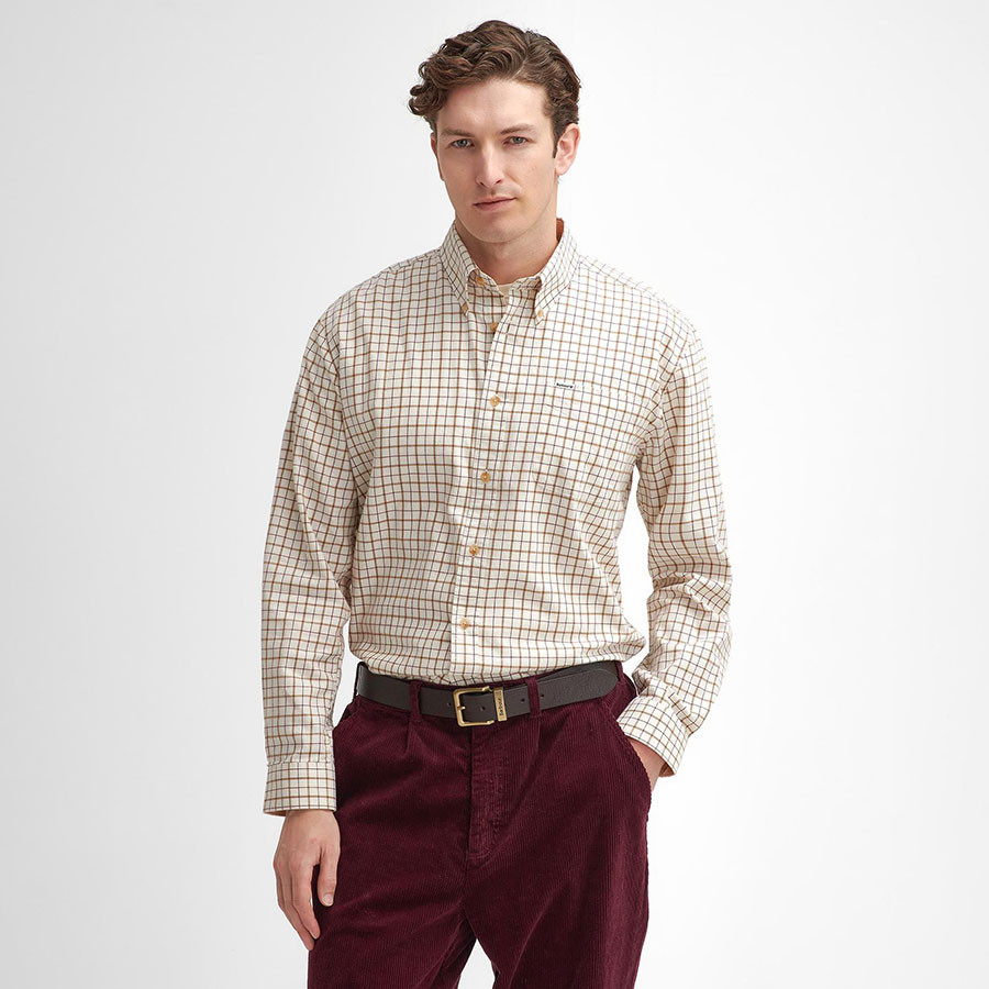 Barbour Bank Tattersall Shirt Flannel shirts Le Comptoir Irlandais