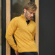 Celtic Alliance Yellow Half Zip Sweater