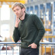 Celtic Alliance Green Half Zip Sweater