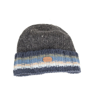Kusan Blue & Gray Jack Beanie