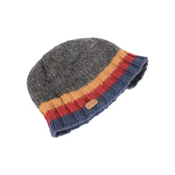 Kusan Yellow and Red Jack Beanie