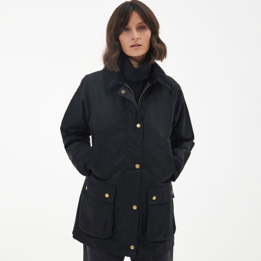 Veste Huilée Acorn Noie Barbour