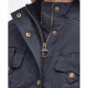 Barbour Navy Winter Defence Oiled Jacket