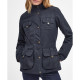 Barbour Navy Winter Defence Oiled Jacket