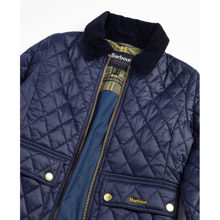 Barbour Navy Beadnell Quilted Jacket