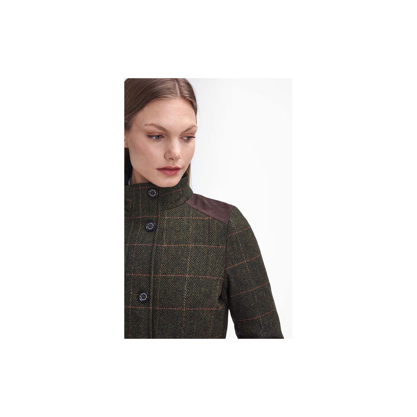 Veste De Spectacle Derby House Pure Laine Tweed Marron Taille 38 - Occasion, Réf O04