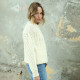 Inis Crafts Merino Classic Ecru Sweater