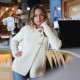Aran Woollen Mills Cardigan 3 buttons Merino ecru