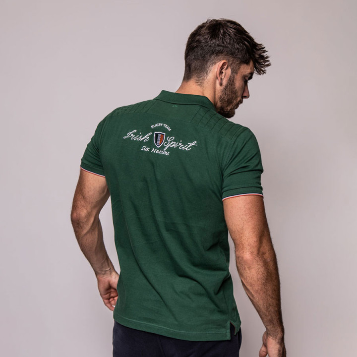 Out Of Ireland Irish Spirit Green Polo