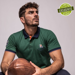 Out Of Ireland MC Fighting Spirit Green Polo