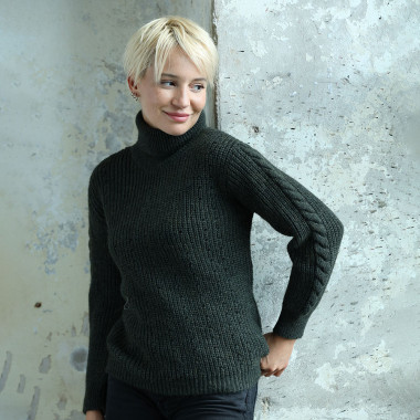 Out Of Ireland Romy Khaki Sweater