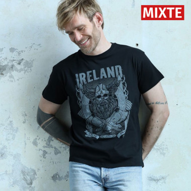 Ireland Viking Black T-shirt