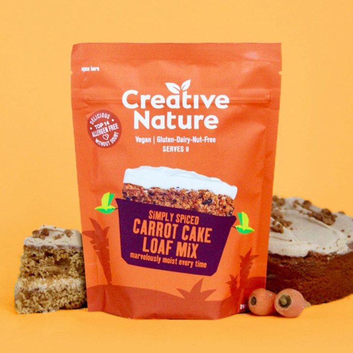 Preparation carrot cake 268g