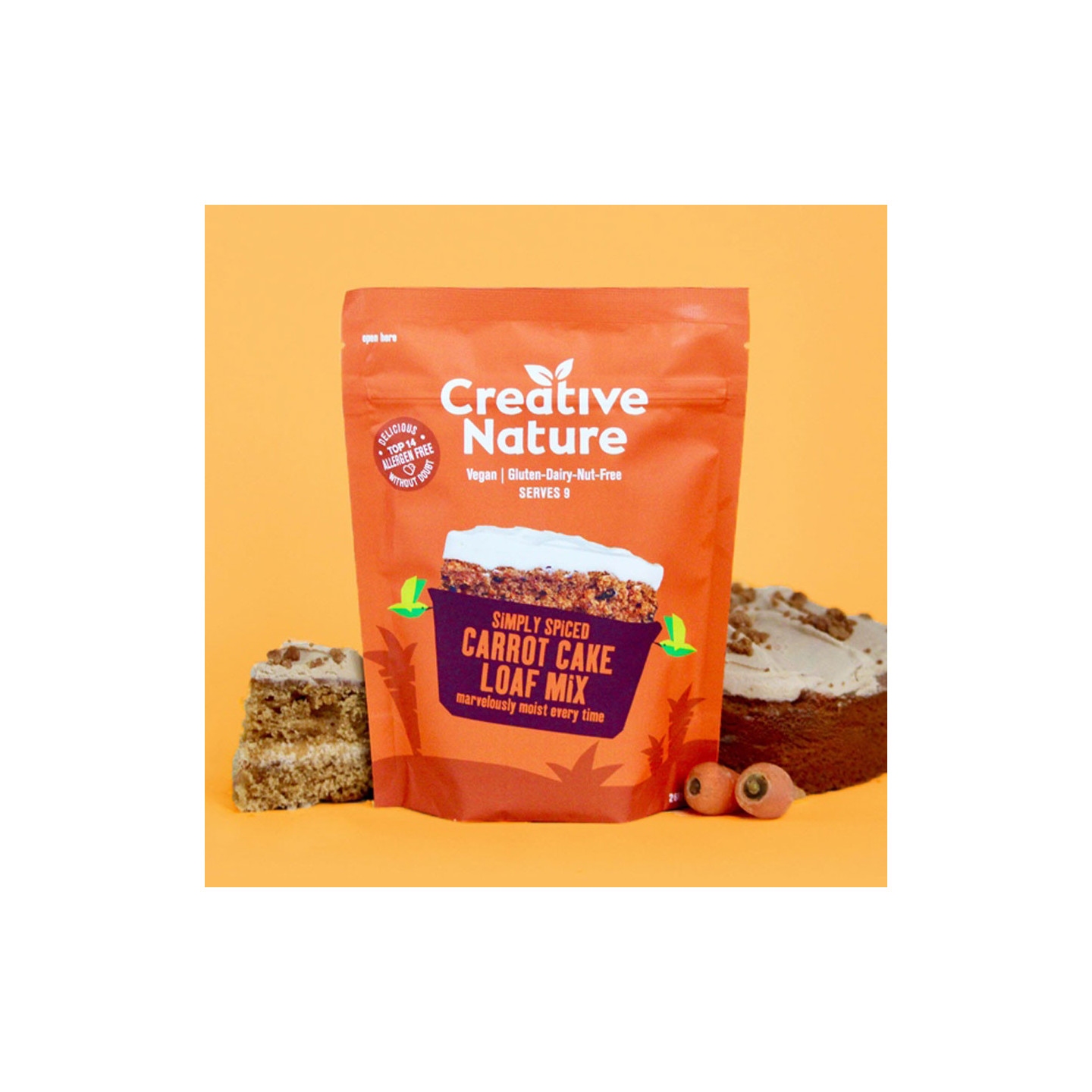 Préparation Carrot Cake Creative Nature 268g