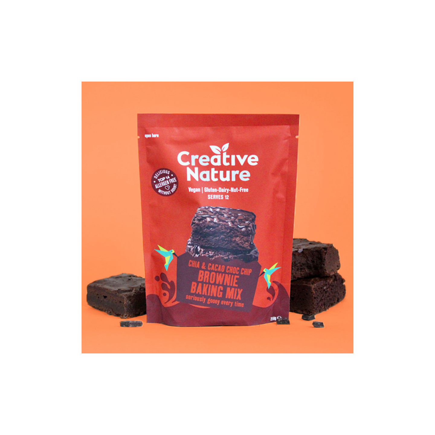 Preparation brownie 268g