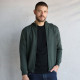 Gilet Zippé vert Foncé Best Yarn