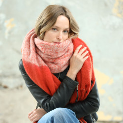 Red scarf mily Out Ireland