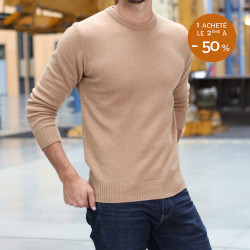 Celtic Alliance Camel Crew Neck Sweater