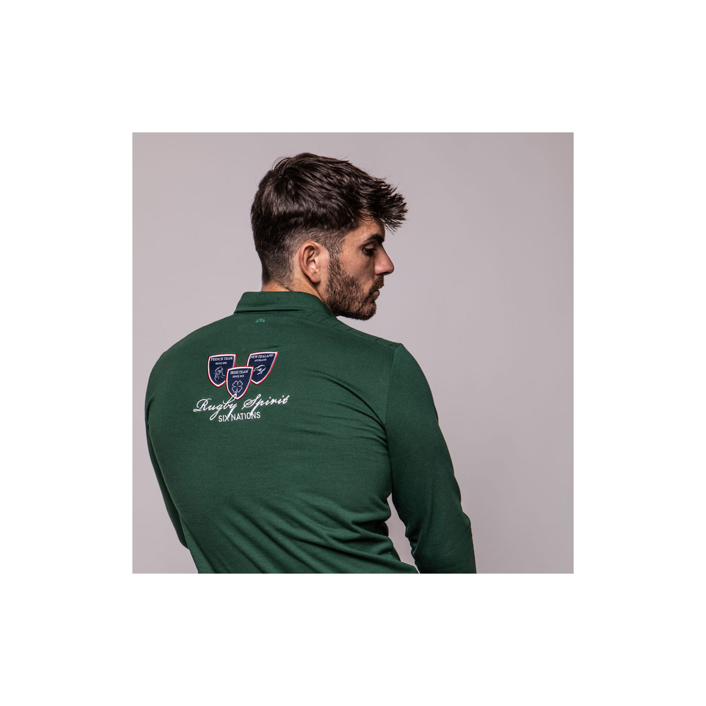 Maillot De Rugby Maillot Rugby Irlande Trèfle Lansdowne | Manches Courtes | Matière Performance | Taille M Vert Irlande Maillot Trèfle Irlande