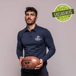 Polo Manches longues Rugby Spirit Vert Camberabero