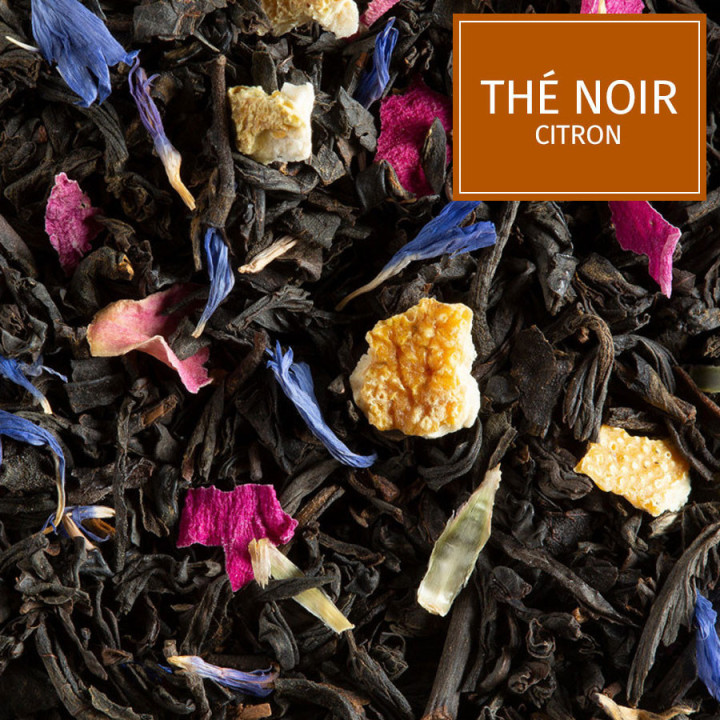 Thé Noir Lemon Twist The Tea 100g