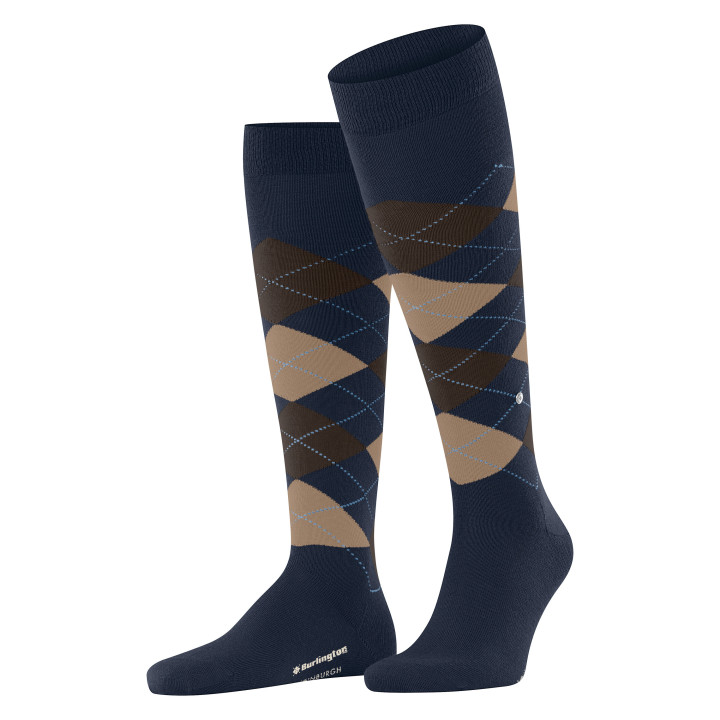 Chaussettes homme Hautes Edinburgh Burlington