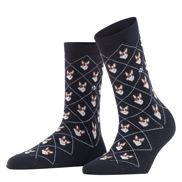 Chaussettes british box femme burlington