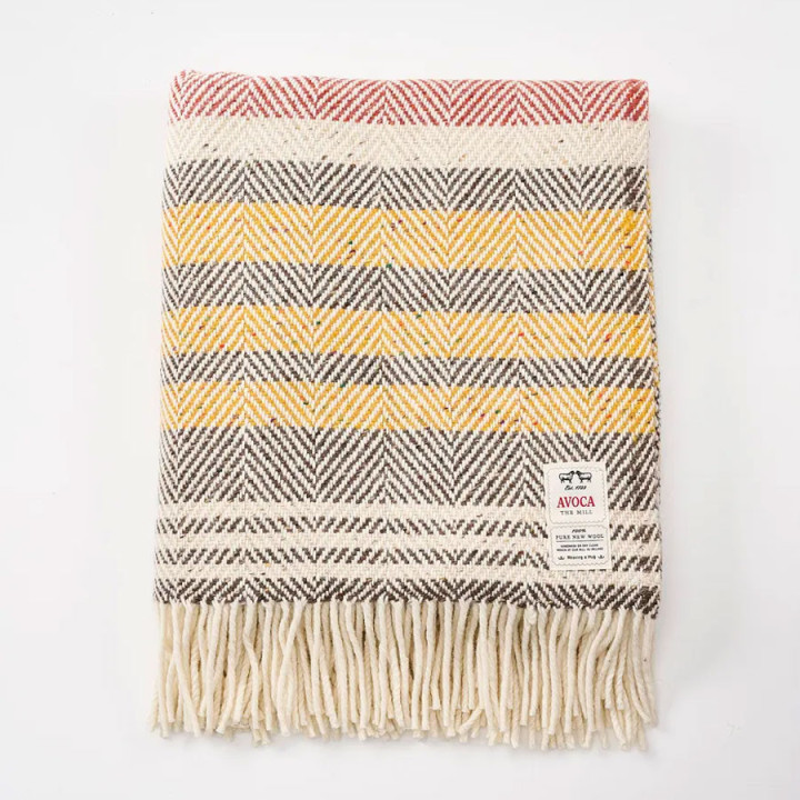 Avoca Large Model Donegal Wool Throw