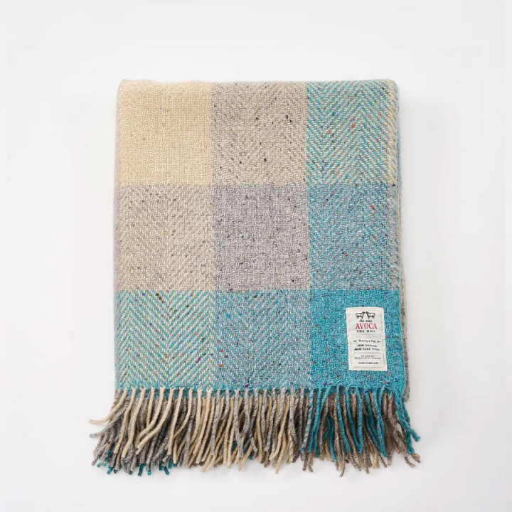 Plaid Laine Donegal Grand Modèle Acvoca