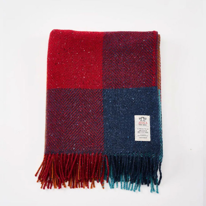 Plaid Laine Donegal Grand Modèle Acvoca