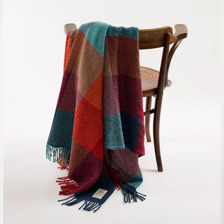 Avoca Large Model Donegal Wool Throw