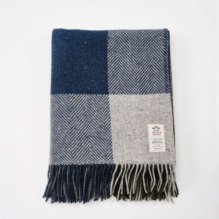 Plaid Laine Donegal Grand Modèle Acvoca