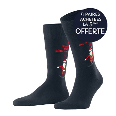 Chausettes snowboarding santa homme so Burlington