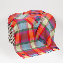 Plaid merinos cachemire john hanly