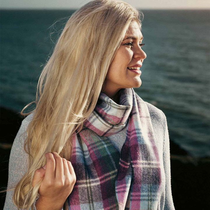  Echarpe Laine Mérinos John Hanly