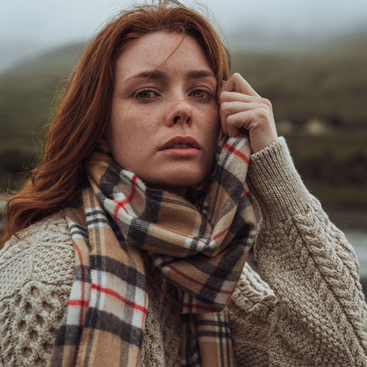  Echarpe Laine Mérinos John Hanly