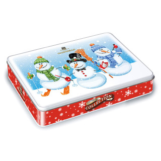Boite metal snowman 150g campbells