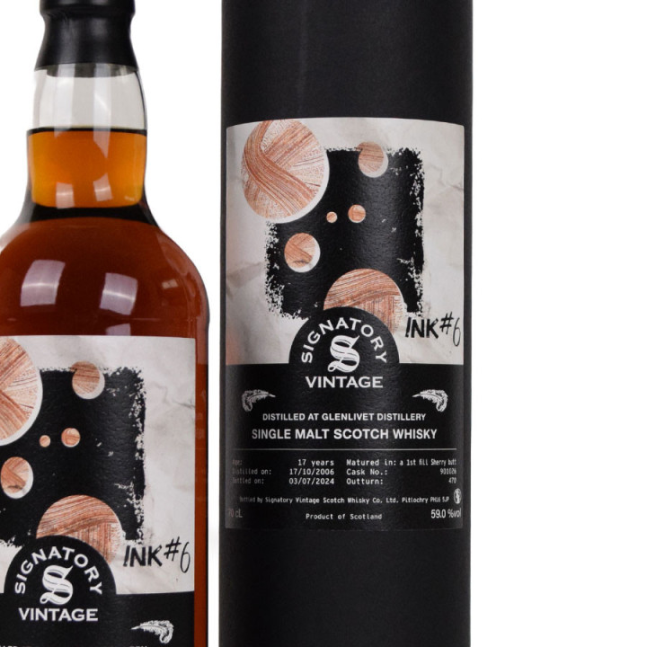 Ink6 Glenlivet 2006 sv 70cl 59°