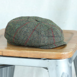 Casquette Harris Tweed Vert Celtic Alliance
