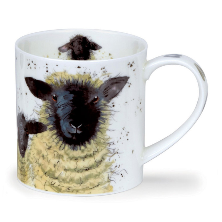 Dunoon orkney shaggy sheep mug 350ml